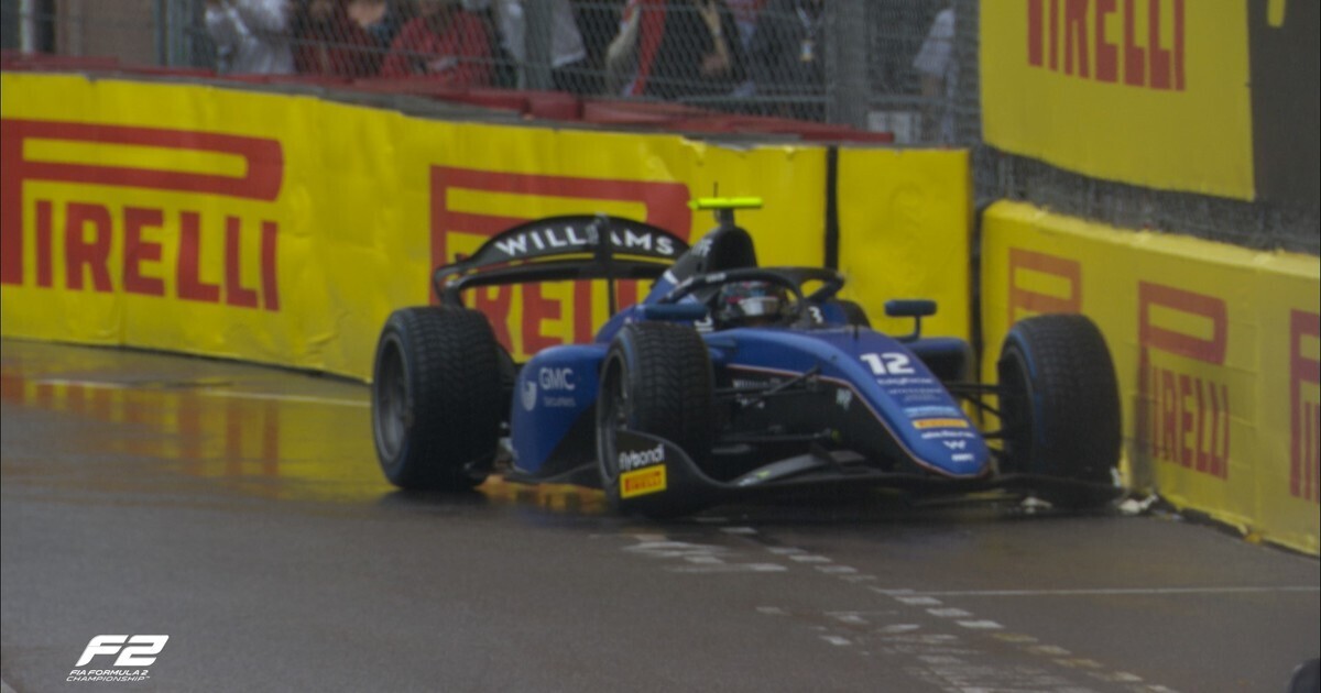 Уик-энд Франко Колапинто в Монако: от столкновения с стеной до хорошей погоды на тренировке